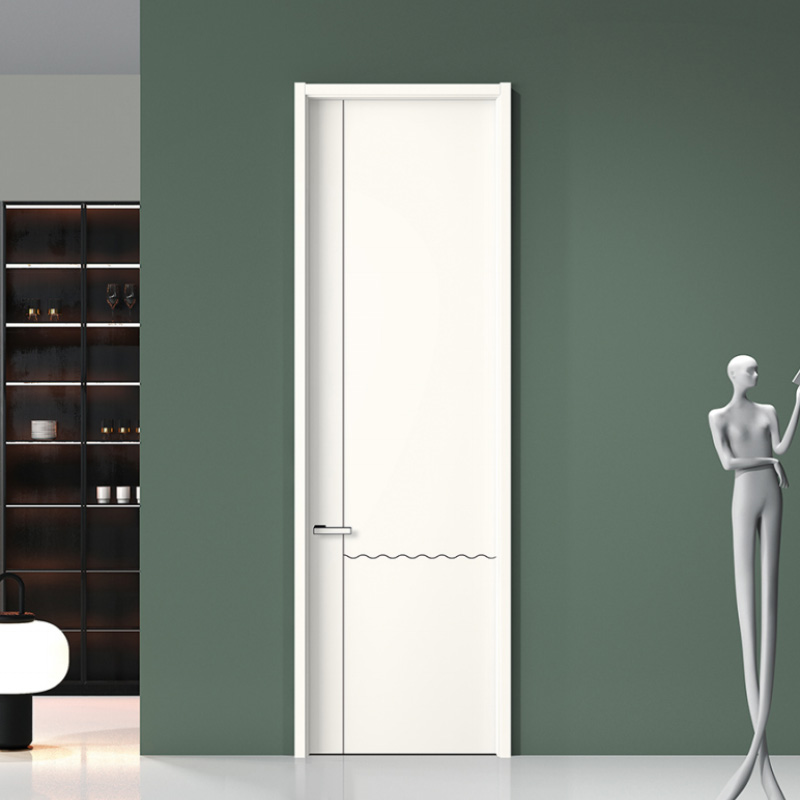 Kehystetty liukuhomeenkestävä melamiiniovi